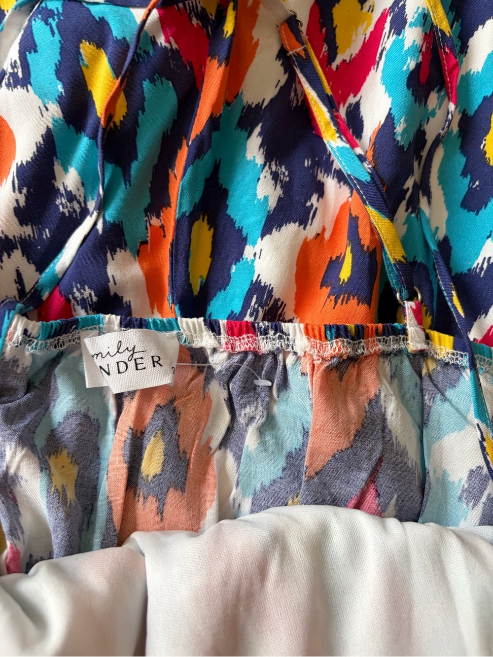 Bright Multi-Color Sleeveless Printed Jumpsuit - Picture 10 of 10